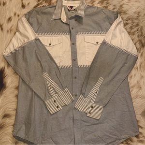 Vintage clay walker button up